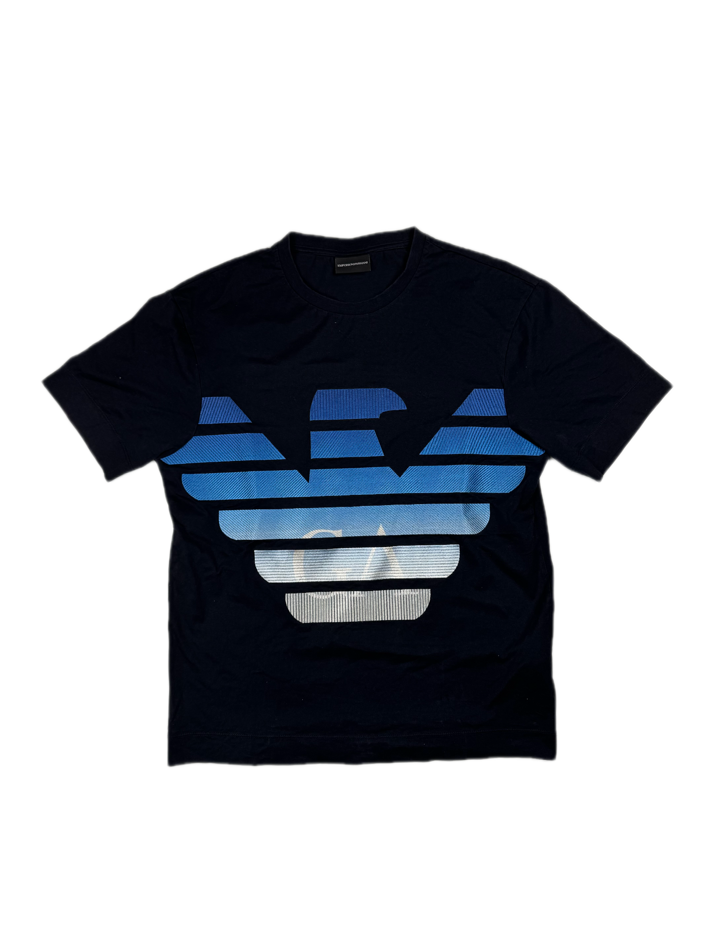 Armani Big Print T Shirt (M)